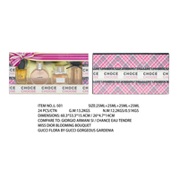 GA, Chance,Dior, Gucci Perfume set 4 pcs