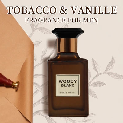 88233, Eau de Parfum 3.4 oz/100 ml Woody Blanc for Men - United Scents, 191554882331