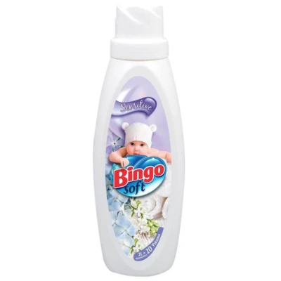 BIN-S1000S, Bingo Fabric Softener 1L Sensitive (33.8oz) 50003742, 8690536079124