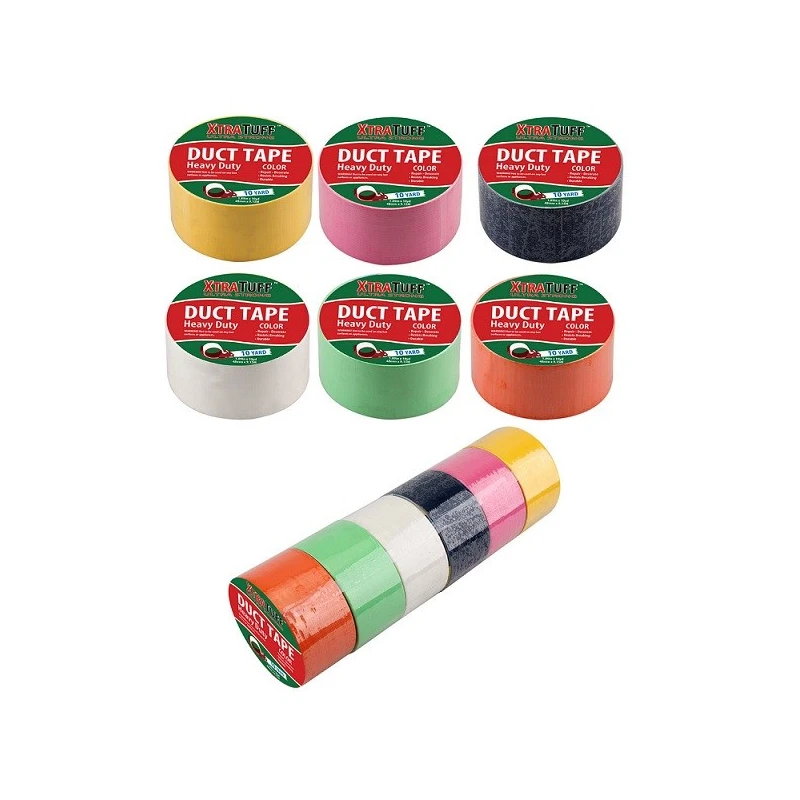 XtraTuff Duct Tape 1.89in by 10yd Assorted Colors
