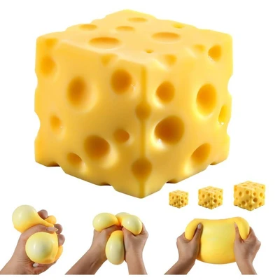TC004, Squishy Flour Cheese 2.3", 887258030047