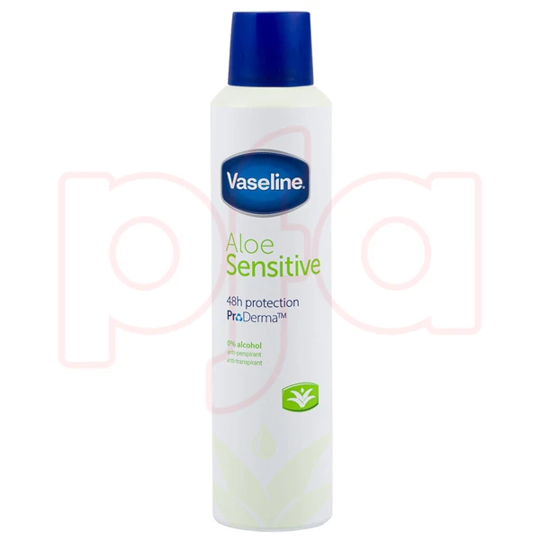 VBS250-AS, Vaseline Body Spray 250ml Aloe Sensitive, 8886467000799