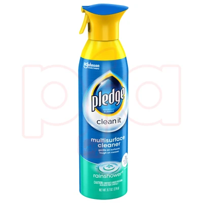 PCI274RS, Pledge Clean It M/S Cleaner 274g (9.7oz) RainShower, 046500009037