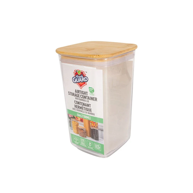 Fresh Guard Airtight Storage Container with Bamboo Lid 1300ml