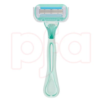 67212, Modess Razor Four Blade 3PK, 191554672123