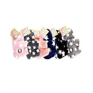 16009, Thermaxxx House Booties White Stars, 191554160095