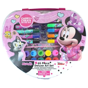 TCD-70347, Minnie 65 Piece Deluxe Art Set, 192040108485