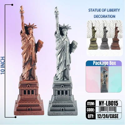 NY-LB015, STATUE OF LIBERTY (Metal (10"), 887257900150