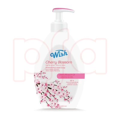 60369, Wish Moisturizing Liquid Soap 16.9 FL OZ  Cherry Blossom, 191554603691