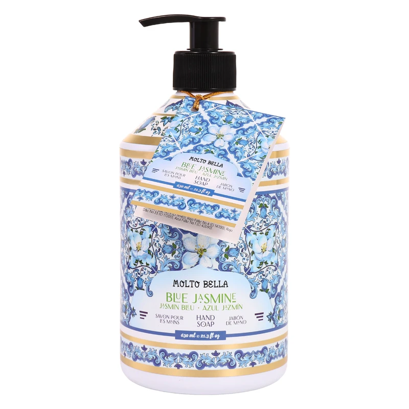 Molto Bella Hand Soap 21.3 FL OZ Blue Jasmine