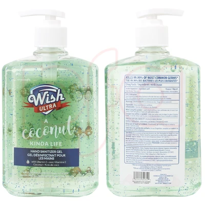 60234, Wish Hand Sanitizer 16.9oz Advance Coconut, 191554602342