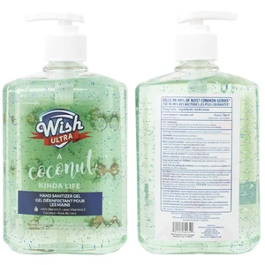 60234, Wish Hand Sanitizer 16.9oz Advance Coconut, 191554602342
