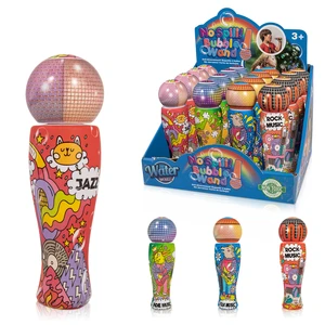 90185, Water World Microphone Bubble Wand 70ml Toy, 191554901858