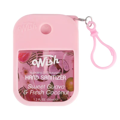 60396, 1.2 oz 4pcs Mix Bundle Hand Sanitizer Spray,  (4 Scent) Sweet Guava/Cucumber Melon/Violet Orchid/Black Plum — Wish, 191554603967