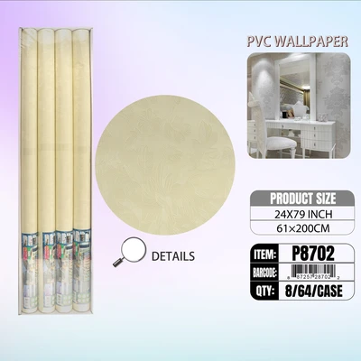 P8702, Self-Adhesive Wallpaper 13Sq Ft Roll, 887257287022