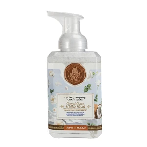 60377, Chateau Propre Foaming Hand Soap 16.9 floz Coconut Cream & White Florals, 191554603776