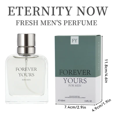 88209, Eau de Parfum 3.4 oz/100 ml Forever Yours for Men - United Scents, 191554882096