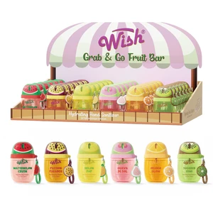 60482, Wish Grab & Go Fruit Bar Liquid Hand Sanitizer Spray 1.7oz  In  PDQ, 191554604827