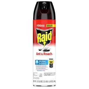 R17WB, Raid Ant & Roach Spray 17.5oz Water Based, 046500043192