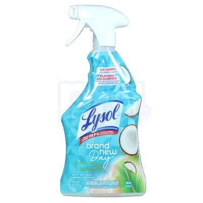 LC650CSM, Lysol Trigger 650ml Brand New Day Coconut & Sea Minerals, 019200993012