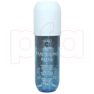 89801, Solo En lbiza  BARCELONA BLISS  Women's  Body Mist 6.1oz/180ml, 191554898011