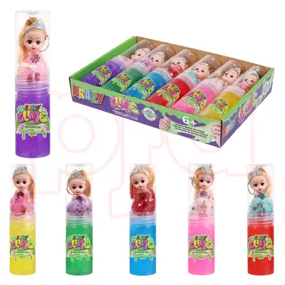 84211, Krazy Soft Slime & Doll Toy w/PDQ 7.34oz, 191554842113