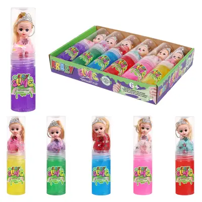 84211, Krazy Soft Slime & Doll Toy w/PDQ 7.34oz, 191554842113