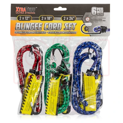44080, Bungee/Occy Strap Set 6PK, 191554440807