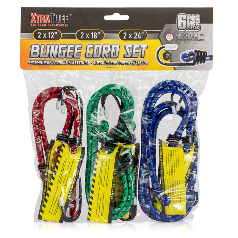 Bungee/Occy Strap Set 6PK