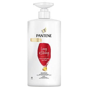 PS680LS, Pantene Shampoo 680ml Long & Strong w/ Pump, 4902430884952