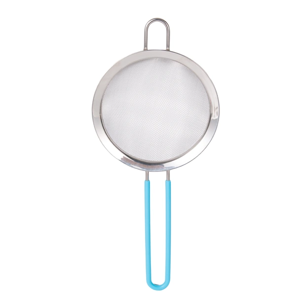33305, Ideal Kicthen Stainless Steel Strainer w/ Silicone Handle 6.3 inch, 191554333055