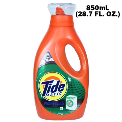 TDL850-FL, Tide Liquid 850ml 28.7fl oz Detergent Front Load, 4987176179906