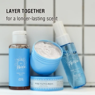 89516, Solo En Ibiza Bath & Body Travel Set 3PK – Barcelona Bliss, 191554895164