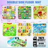 T9079, DOUBLE FLOOR LEARNING MAT MD. 双面爬爬垫 59"x71"=1.5MX1.8M, 887257190797