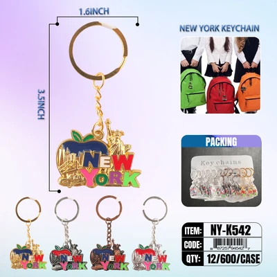 NY-K542, NY key chain, 887257945427