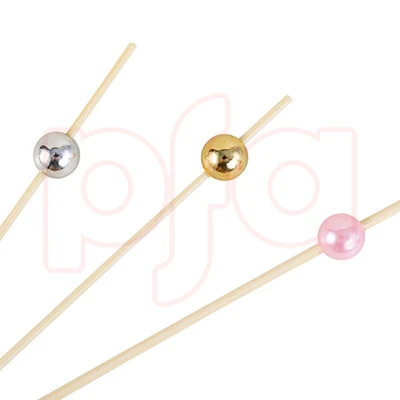 50100, Party Central Fancy Picks 50CT Mix Pearls, 191554501003