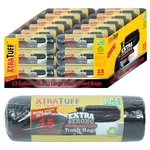 30100, Xtratuff Trash Bag Roll 13GAL 15CT, 191554301009