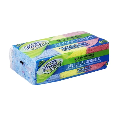 32230, Fresh Start Cellulose Sponges 9PK, 191554322301