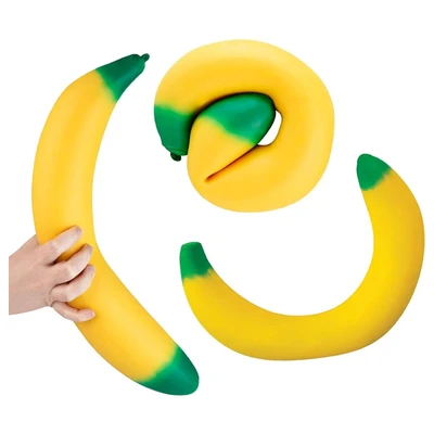 SQ-237, Squishy  Banana 3.4"×17", 798988642373