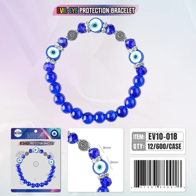 EV10-018, Evil Eye Bracelet Protection, 887257880018