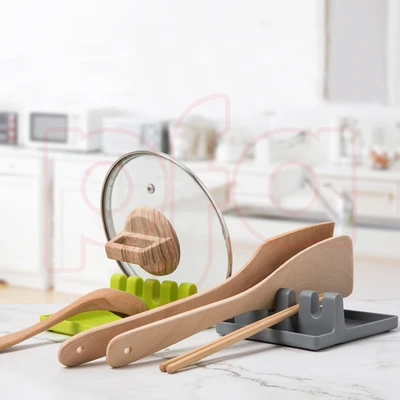 38146, Ideal Kitchen Silicone Utensil Rest, 191554381469