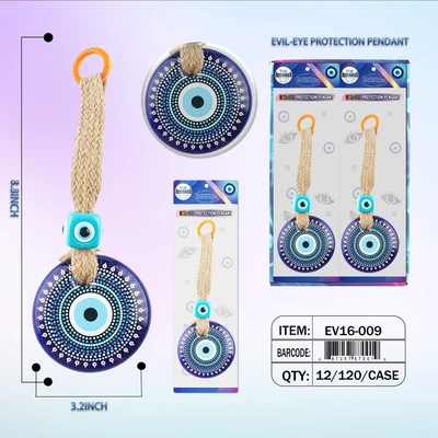 EV16-009, EVIL-EYE PROTECTION PENDANT, 887257860010