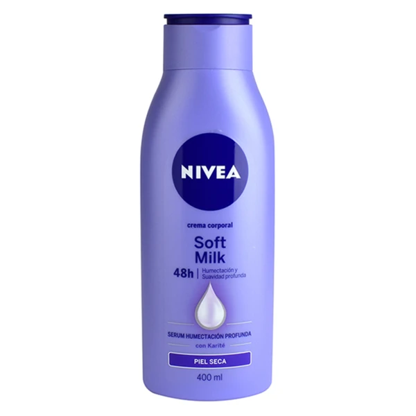 NL400S, Nivea Body Soft Milk 400ml Piel Sea, 4005808802838