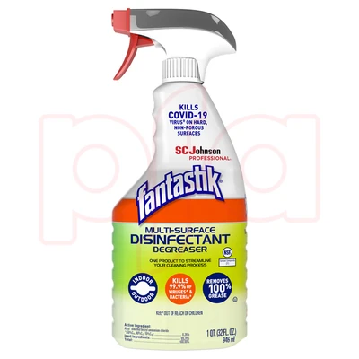 FTK32MSDD, Fantastik 32oz Multi Surface Disinfectant Degreaser, 054600000328