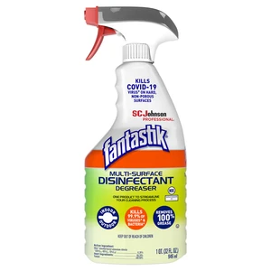 FTK32MSDD, Fantastik 32oz Multi Surface Disinfectant Degreaser, 054600000328