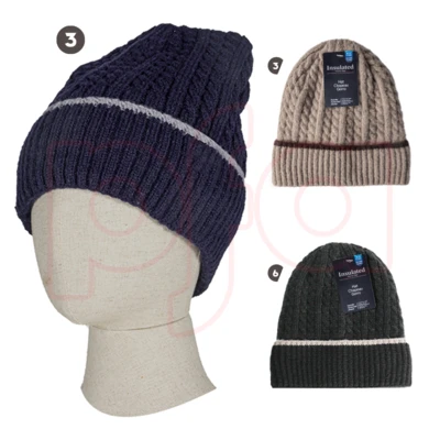 10005, Men's Hat w/fur lining, 191554100053