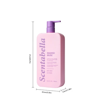 60690, Scentabella Body Wash 16.9oz – Madrid Muse, 191554606906