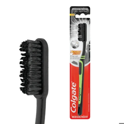 CTB-DACM, Colgate Toothbrush Double Action Charcoal Med, 8718951412057