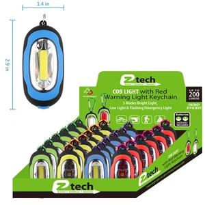 48033, EZ Tech Keychain COB LED w/ Clip, 191554480339