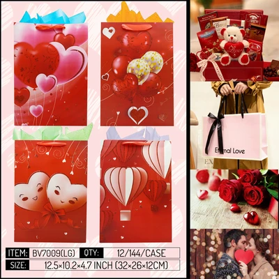 BV7009-LG, VALENTINE GIFT BAG LG, 887257170225